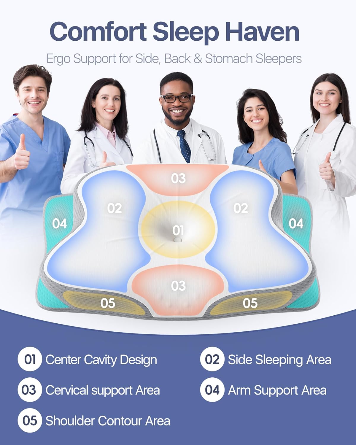 Butterfly Neck Pillow Cushion