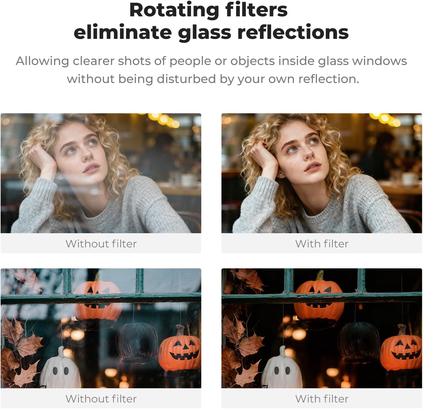 52mm Glass Phone CPL Polarizer Lens