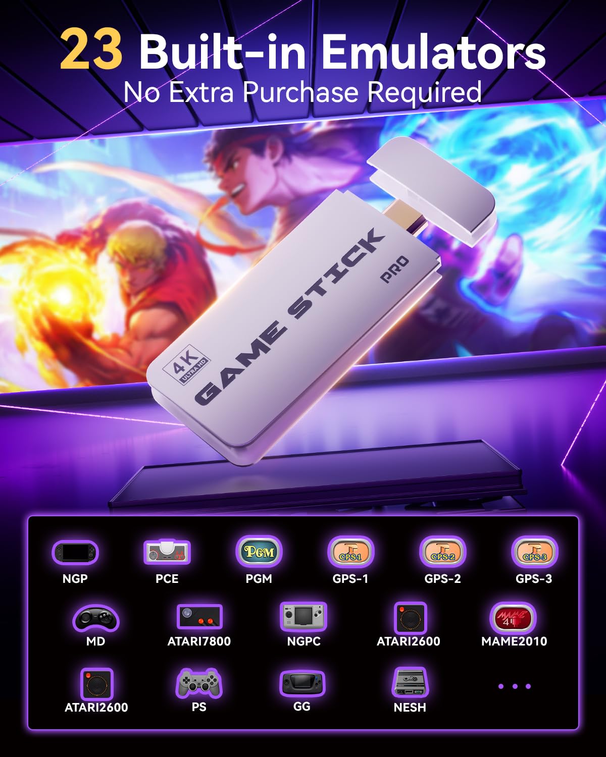 Retro Gaming Console Stick