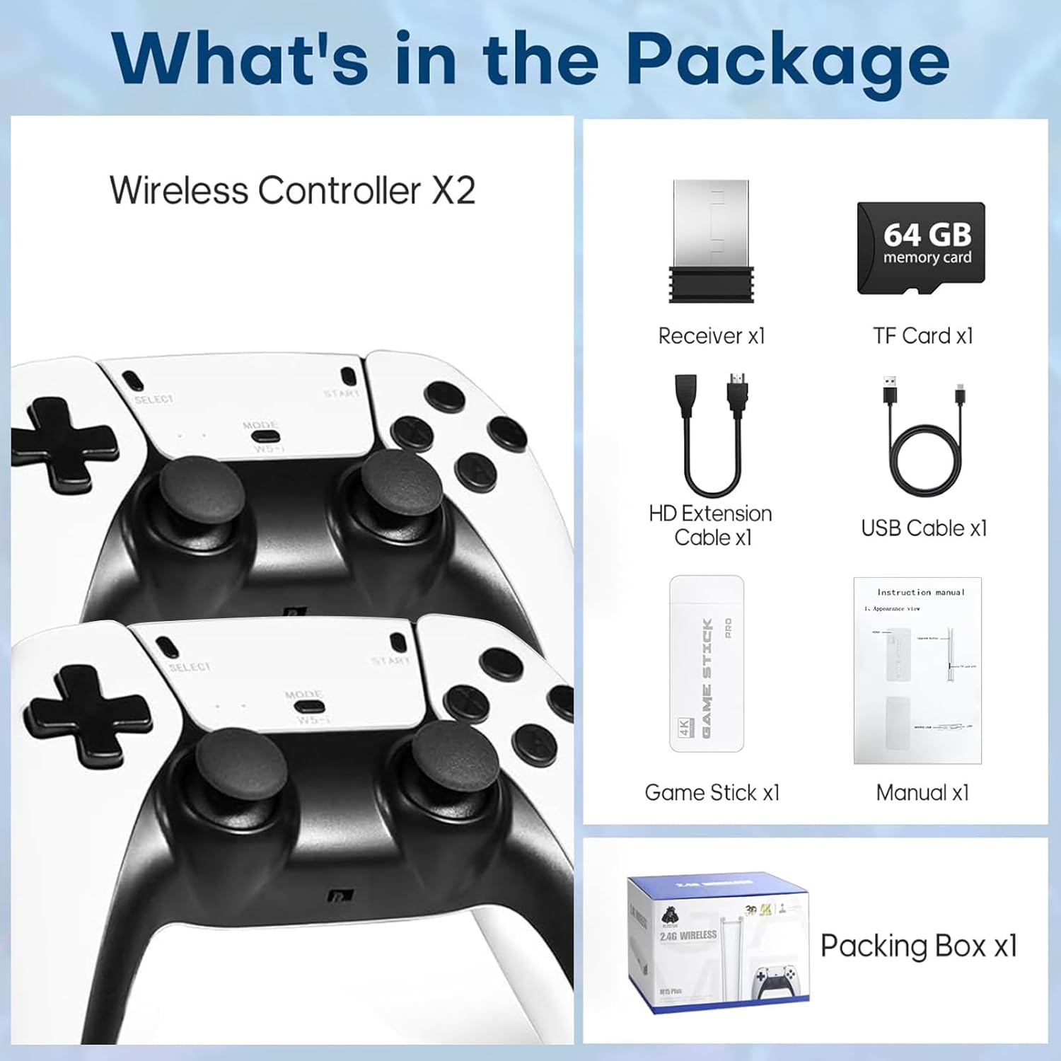 Retro Gaming Console Stick