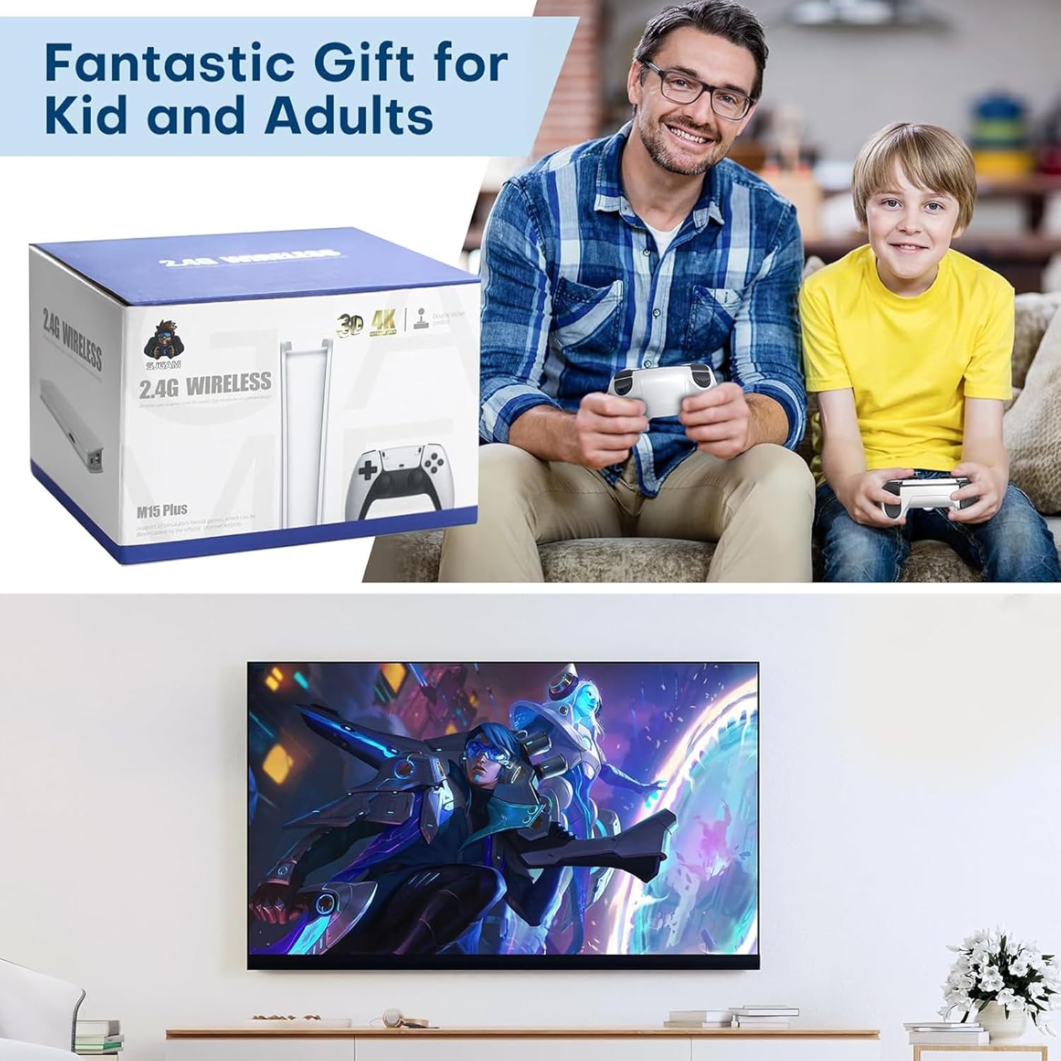 Retro Gaming Console Stick