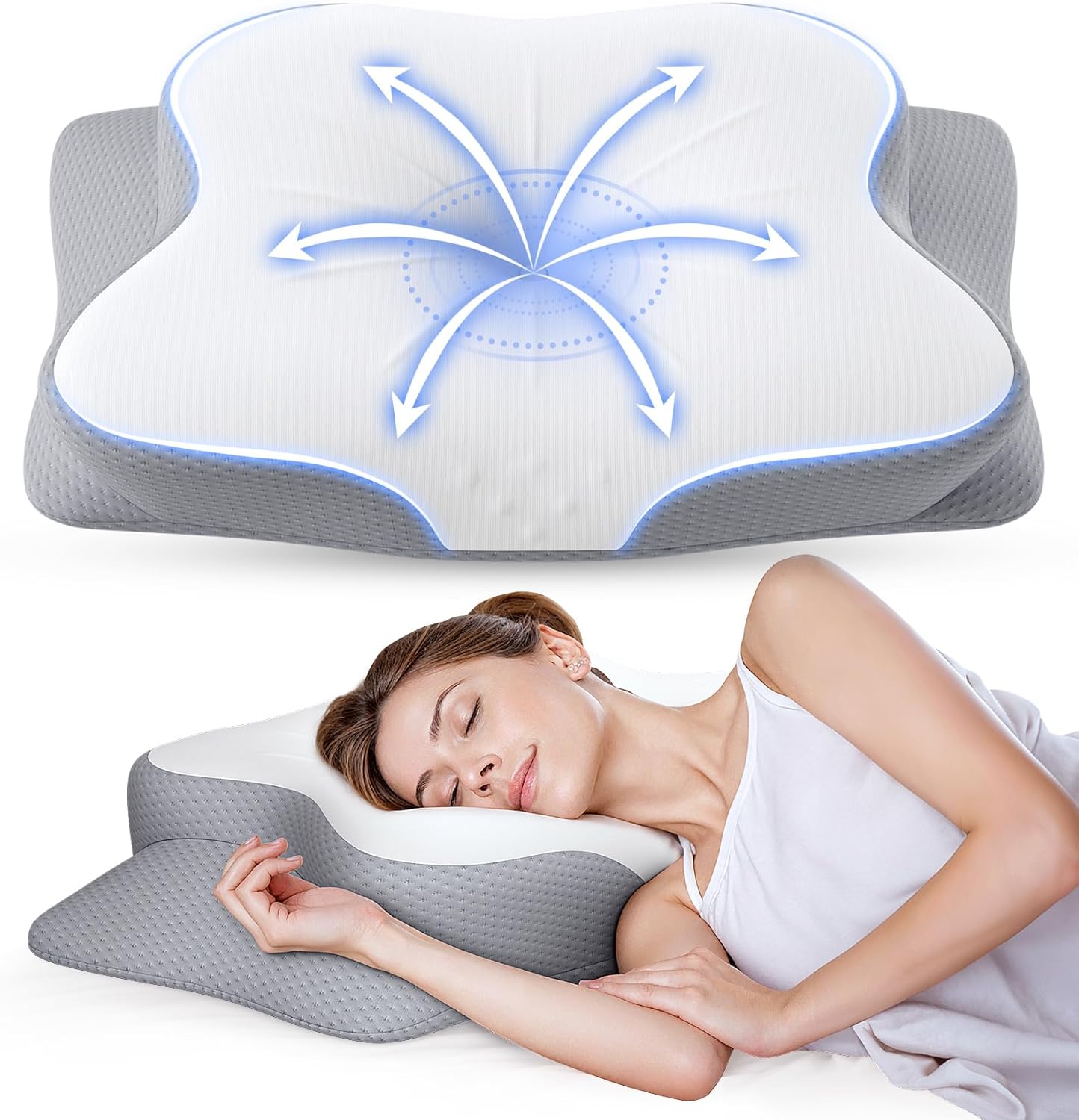 Butterfly Neck Pillow Cushion