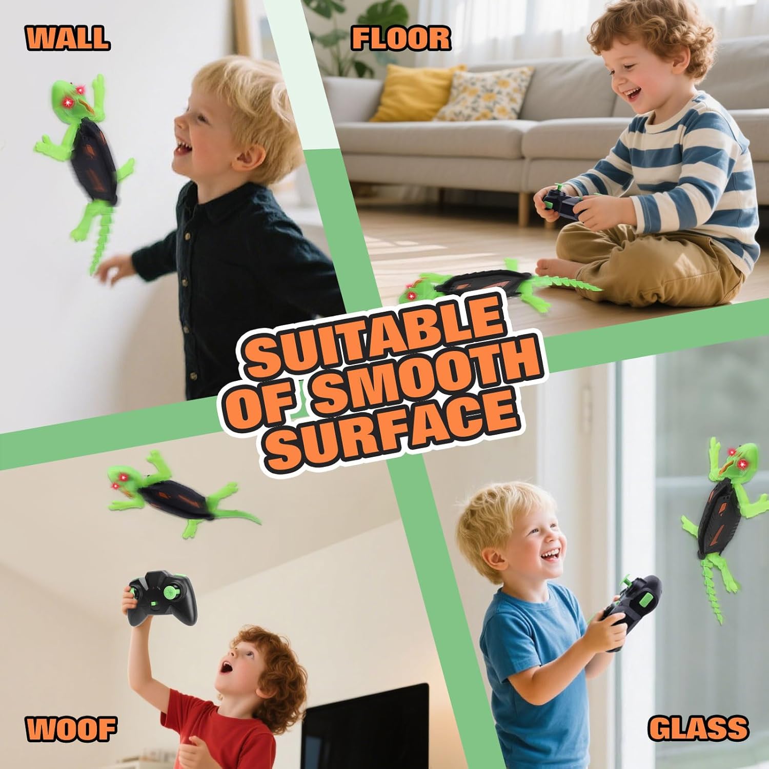 Wall Climbing Remote Control Gecko Toy