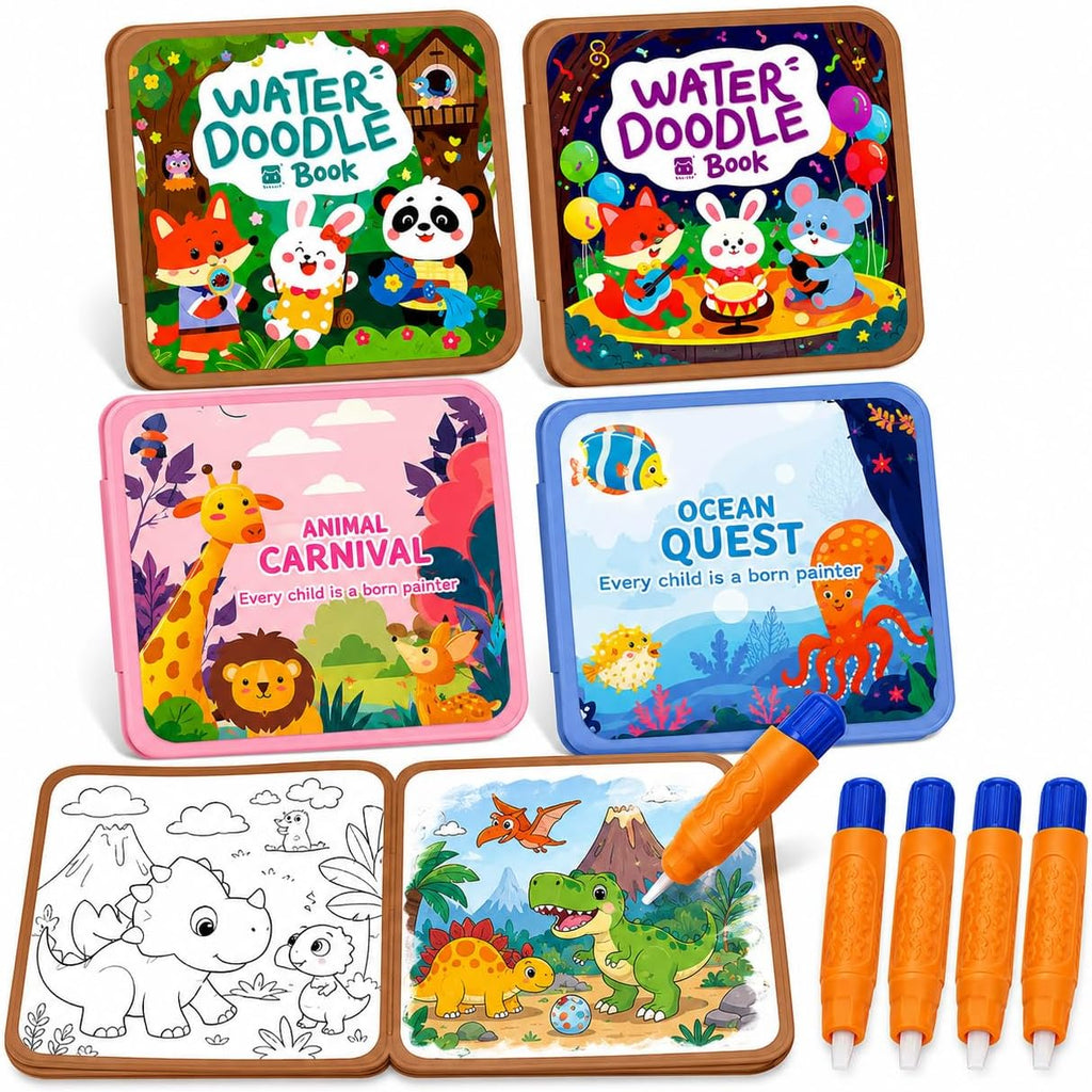 Magic Water Coloring Book