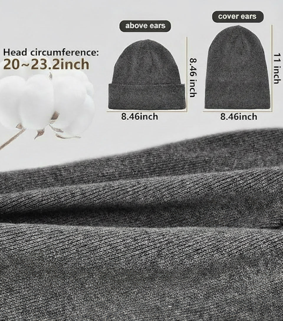 Silky Satin-Lined Winter Beanie