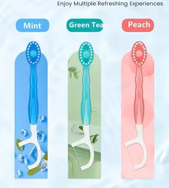 5-in-1 Mini Disposable Toothbrush