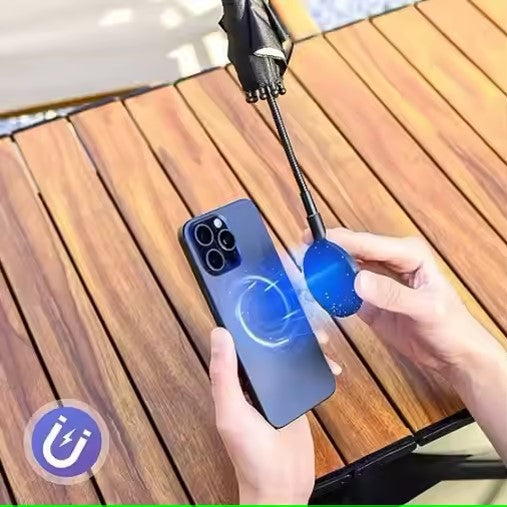 Portable magnetic phone Umbrella