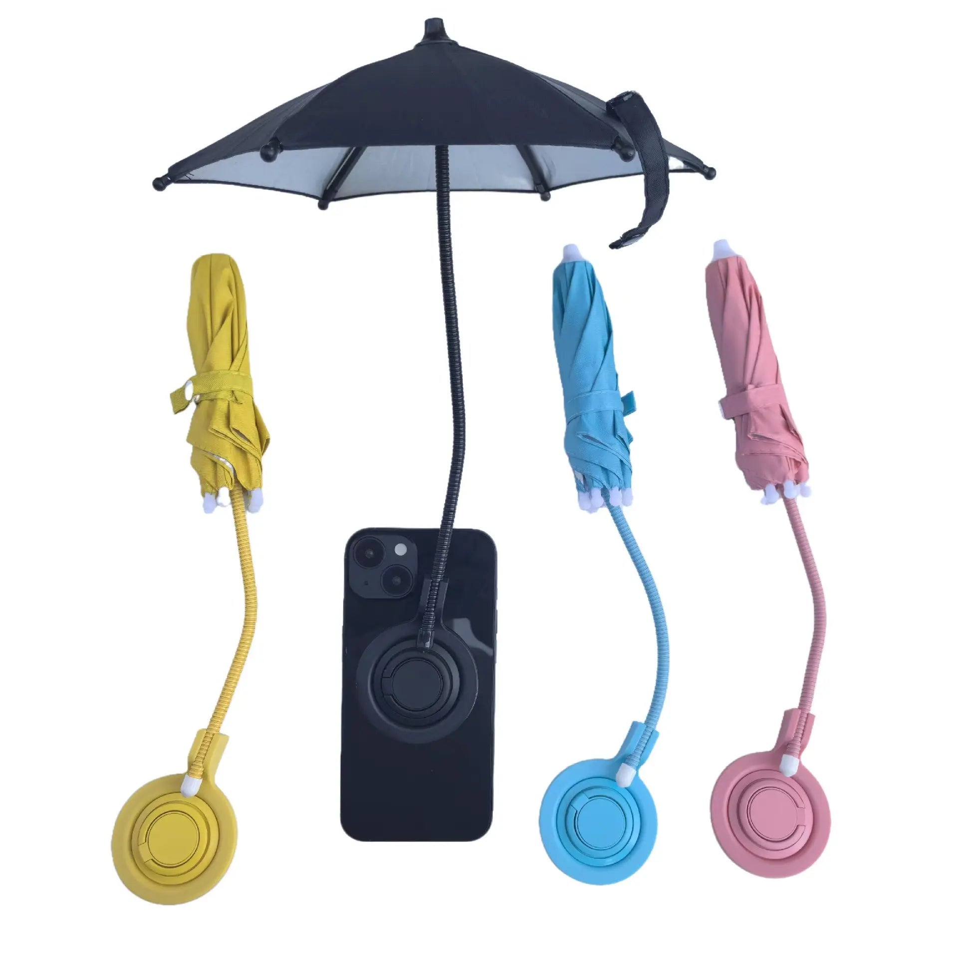 Portable magnetic phone Umbrella