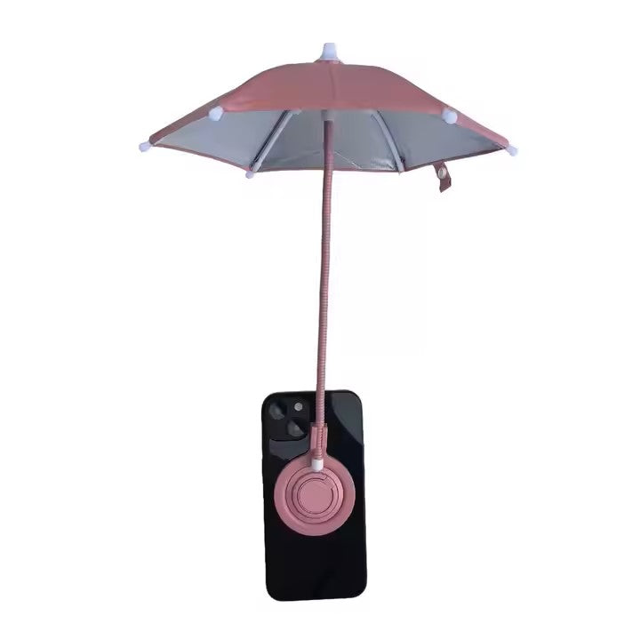 Portable magnetic phone Umbrella