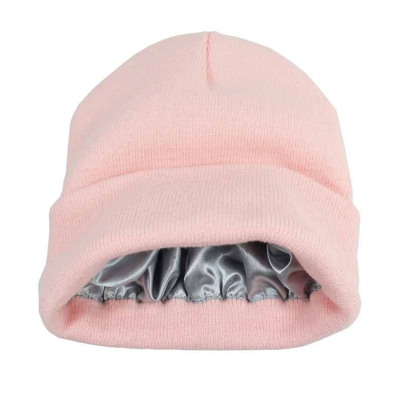 Silky Satin-Lined Winter Beanie