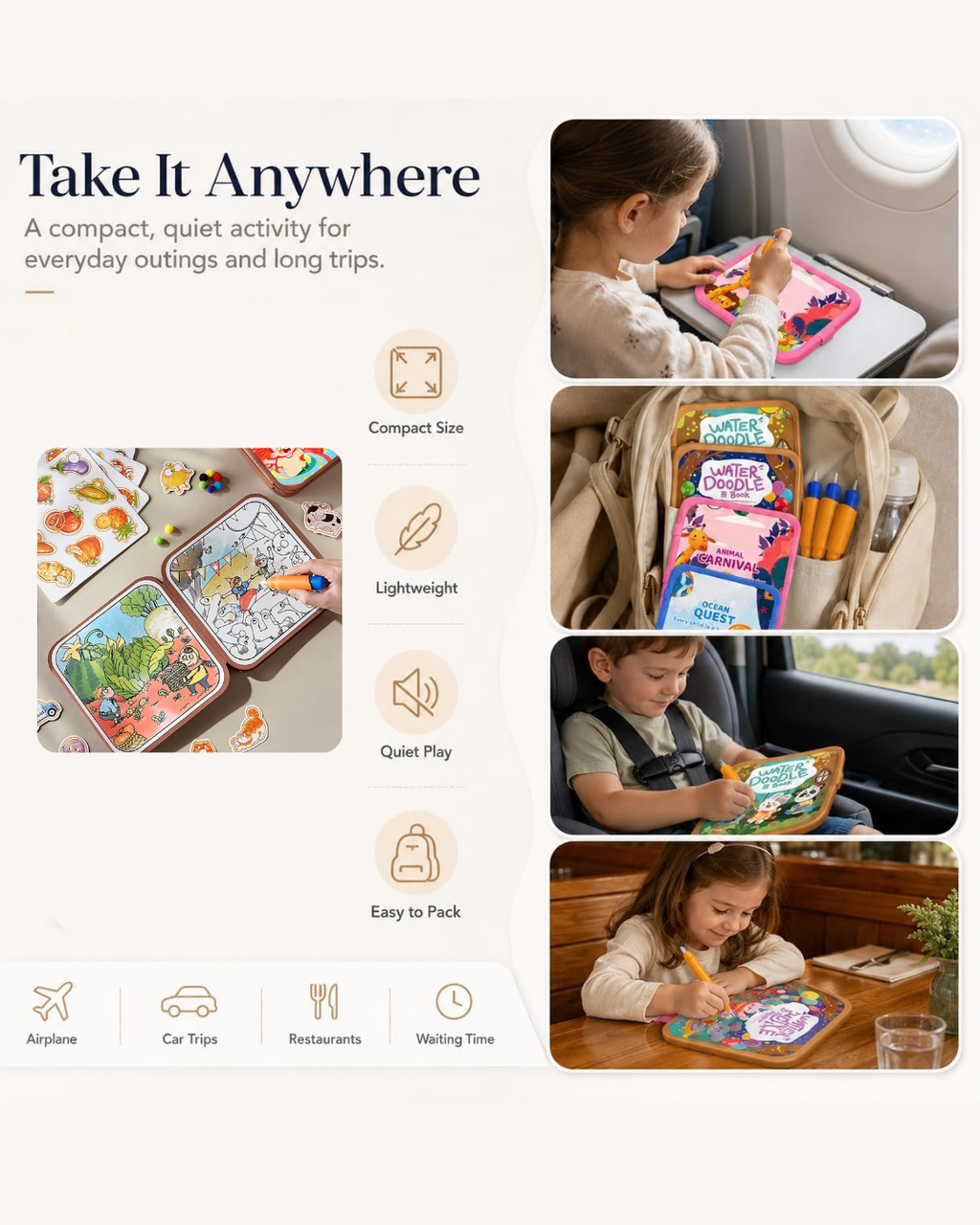 Magic Water Coloring Book